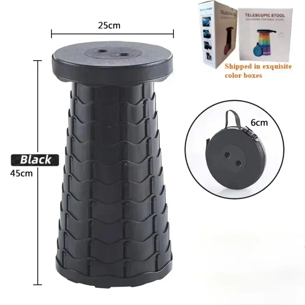 Foldable Telescopic Stool