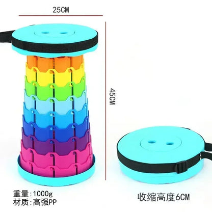 Foldable Telescopic Stool